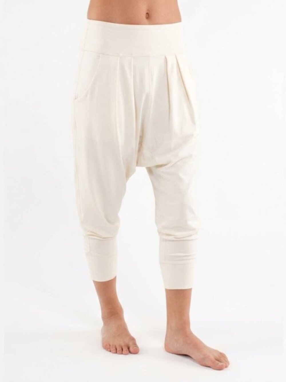 Lululemon Happy Hatha Harem Stretch Lounge Crop Pants Size 8